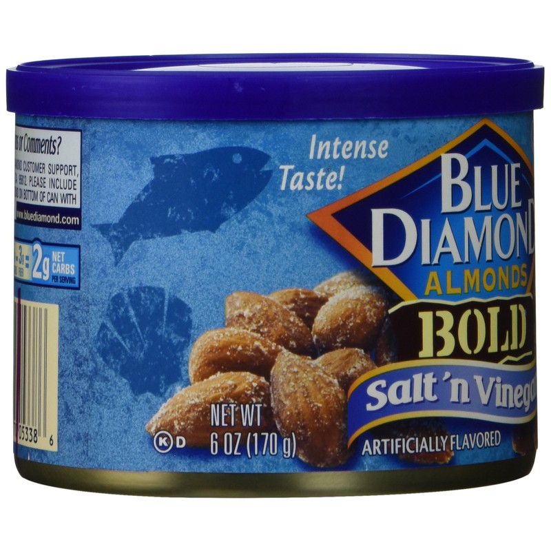 Blue Diamond Almonds Salt N Vinegar, 3 Pack
