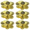 PartyPack Pirate Gold Coins Treasure Bag Set - 12 x