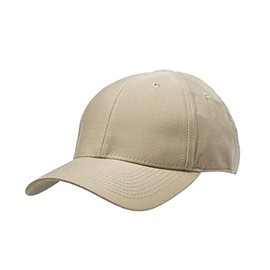 5.11 Tactical Men's Hat, Uniform Cap, 6-Panel Taclite Ripstop Fabric, TDU Khaki, Style 89381ABR