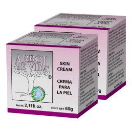 Crema De Concha Nacar, Jurema, Rosa Mosqueta 60g 2pack Todo Tipo De Piel Noche