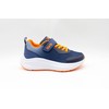 DRD Kids Turbo Orthopedic Friendly Shoe Navy/Orange 3.0Y Extra Wide