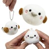 Kinagani Shima Enaga Plush Ball Chain Keychain, Mascot, Shima Enaga,