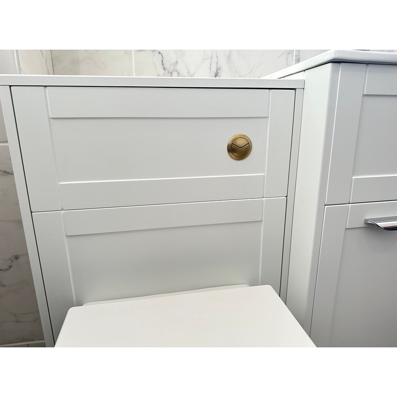 Gold Toilet Flush Button Replacement for Cable Operated Concealed Cistern