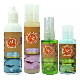 Mc Nails Kit Spa. Humectantes. Sales, Exfoliante. 9pzs. Mc Spa.
