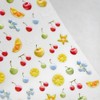 5D Embossed Fruit Nail Stickers Purple Grapes Nail Designs 3D