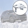 Kaloeou Driver Side Chrome Exterior Door Handle Lock Cylinder Cover