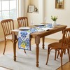 MAIBAOTA Summer Lemon Table Runner Rustic Farmhouse Table Runners for