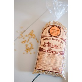 Amish Country Popcorn | 1 lb Bag | Ladyfinger Popcorn Kernels | Old Fashioned, Non-GMO and Gluten Free (Ladyfinger - 1 lb Bag)