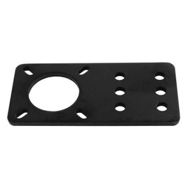 heyous NEMA17 Stepper Motor Mount Plate 3D Printer Openbuilds Aluminum Alloy Stepper Motor Mounting Plate Suitable for NEMA 17 Stepper Motors/V-Shape Linear, Black