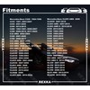 Rexka 15pcs Door Trim Panel Clip with Sealer Compatible with