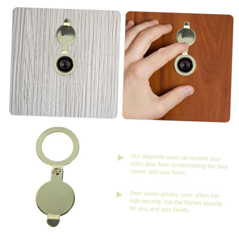 Levemolo Peephole Cover for Front Door Door Viewer Peephole Cover