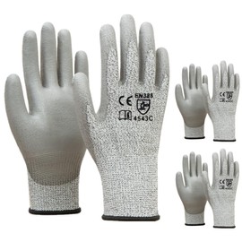 Wsobue Spearfishing Gloves,2 Pairs Cut Resistant Diving Gloves Firm Grip,Thin Lightweight -Ideal for Spearfishing,Lobstering, Scuba Diving,Crabbing(Large-2 Pairs)