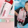 NARUTO SHI Crossbody Naruto Sakura Rosa Diseño De La Tela