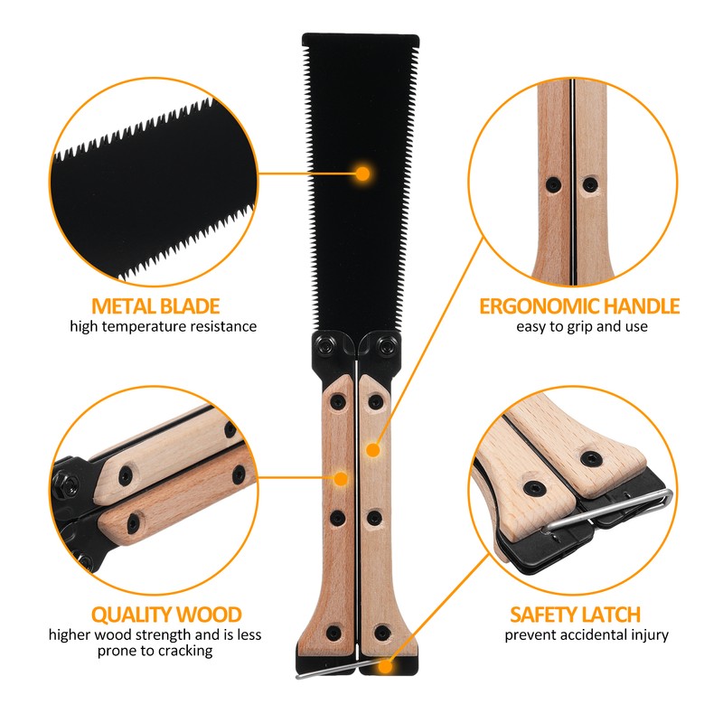 Hand Saw Woodworking Tools Mini Folding Saw Flush Cut Saw