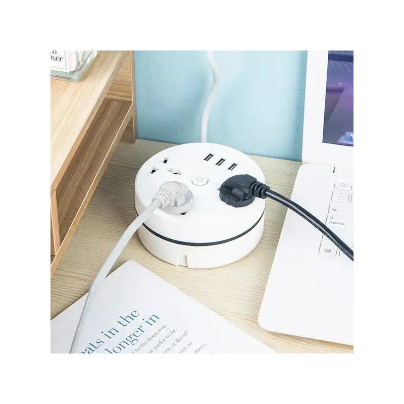 Global Multi-Device Power Strip - Size: US