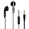 Avid Products AE-1M Disposable Stereo Black School Earbuds with Mic,