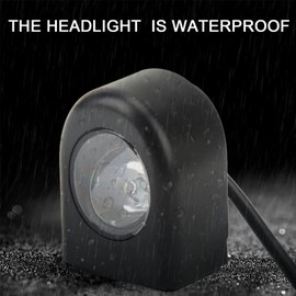 Electric Scooter LED Headlight, Electric Scooter Headlights Front Light LED Warning Lamp for M365 M365 PRO