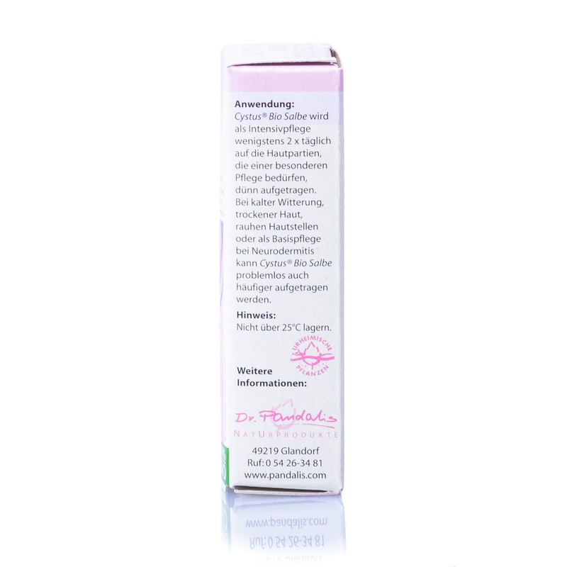 Dr. Pandalis GmbH & CoKG Naturprodukte Cystus Bio Salbe, 7.5