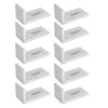 10PCS L Foot Solar Mount Aluminum Alloy Photovoltaic Panel Mounting
