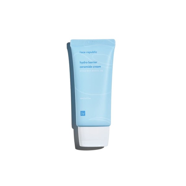 Face Republic Hydro Barrier Ceramide Cream 50mL | Vegan Certified | Deep hydration | Hydrating & Moisturizing Cream | Ceramide NP | No Artificial Fragrance | Cruelty-Free | Korean Skin Care