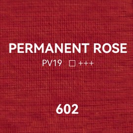 PHOENIX Permanent Rose Oil Paint - 40ml / 1.35 Fl oz. Single Tube - Artist Quality Oil Based Paint for Professionals