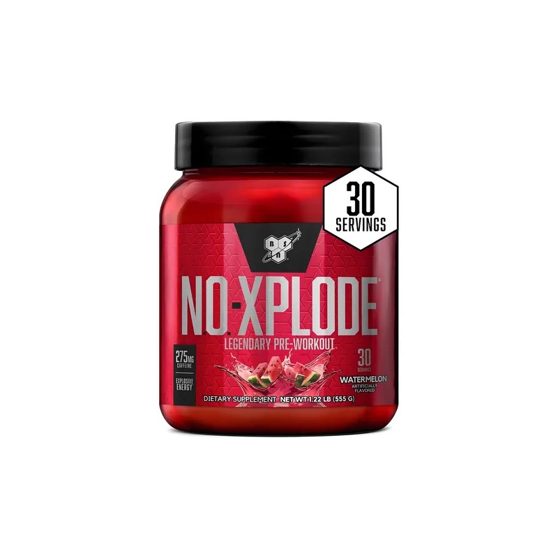 Pre Entreno Bsn No Xplode 30 Servicios Sabor Sandía