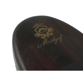 Body brush for horses -Parcour- with horsehair from Haas for Markgraf
