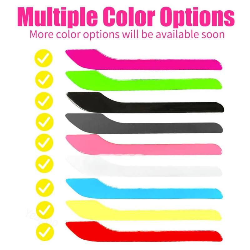 Yeapop 6 Pcs of Door Handle Stickers Compatible with Model