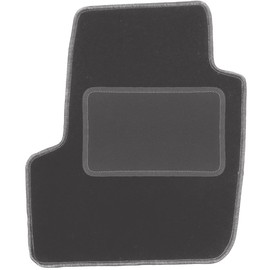 Wielganizator Driver Velour Floor Mat Suitable for Jeep Wrangler TJ (1996-2006) SUV Driver Mat Velour Floor Mat Graphite Colour Perfect Fit 1-Piece