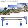 2pcs Ultralight Titanium Alloy Quick Release Skewer Bike Replacement Repair