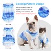 Dog Cooling Vest Shirts Breathable Cooling Jacket Anxiety Relief Sun