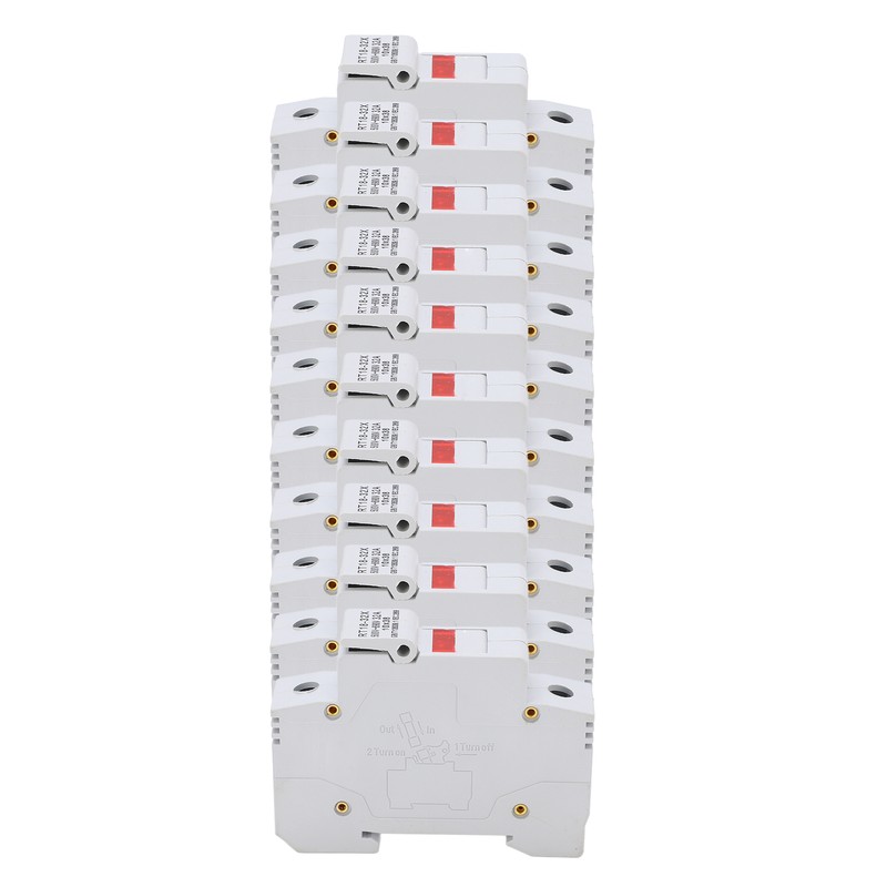 RT18‑32X Miniature Rail Mounted Fuse Holder Base with LED Indicator