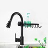 SinLoon Kitchen Faucet Sponge Holder, Sink Caddy Organizer, Space Aluminum