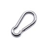 Stainless steel carabiner snap spring hook A4 316 marine grade