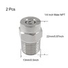 Kyuionty 2 Pack 40 Degree Surface Cleaner Tips, Stainless Steel