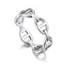[FOCALOOK] Ring for Women Silver 925 Hypoallergenic Metal Ring for