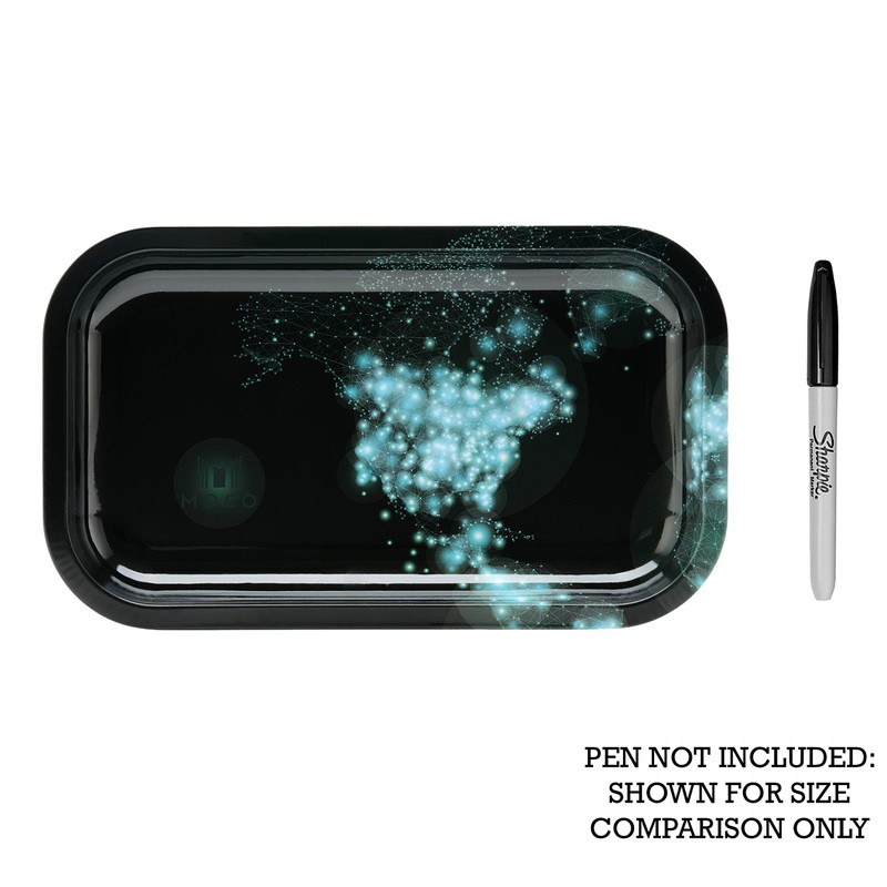 MOCO Metal Rolling Tray Medium 10.6 x 6.3 inch (Medium