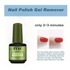 ZYXC (2) Gel Nail Magic Remover Polish Soak Off Fast