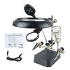 Magnifying Glass LED Magnifying Desk Lamp with Auxiliary Clips for