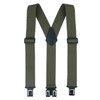 KUNN Men's Perry 1.5 inch Wide Suspender,Elastic Hook End Adjustable
