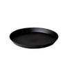 ideaco Large Plate, Black Plate, 9.4 inches (24 cm), usumono
