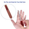 3 Pack Metal Nail File with Sharp Pointed Tip and