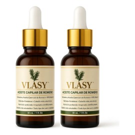 Vlasy Romero Aceite Capilar Anticaída Kit 2 Piezas 30 Ml C/u