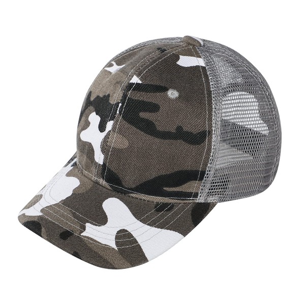 jbluelover Cap, Kids' Camouflage, Mesh Cap, Summer, UV Protection Hat,