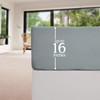 EV DEKOR Extra Deep Fitted Sheet King, Grey - Deep