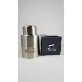 2 Pack: Breendis Stainless Steel Vacuum Wine Stopper