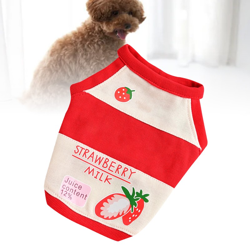 Cat Vest Lightweight Breathable Comfortable Cute Kitty Clothes for Dog