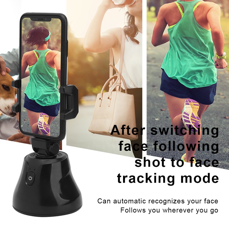 ABS Portable Outdoor 360 Panoramic Automatic Identification Face Following Shooting