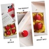 Healeved Romantic Strawberry Shape Candles Box for Valentine's Day Aromatherapy