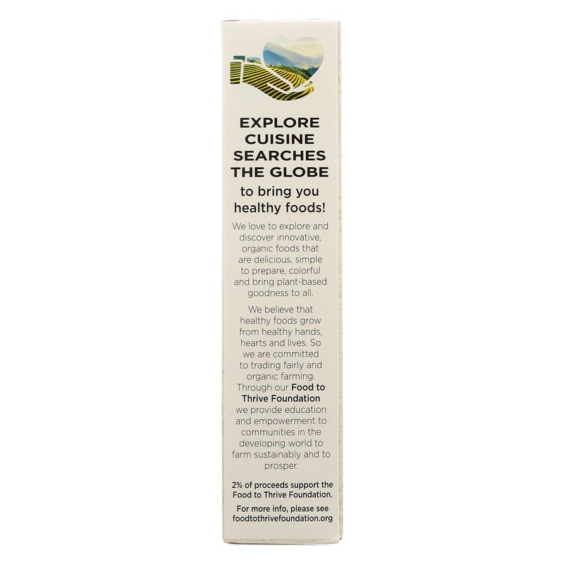 Explore Cuisine Red Lentil Penne, 8 Ounce